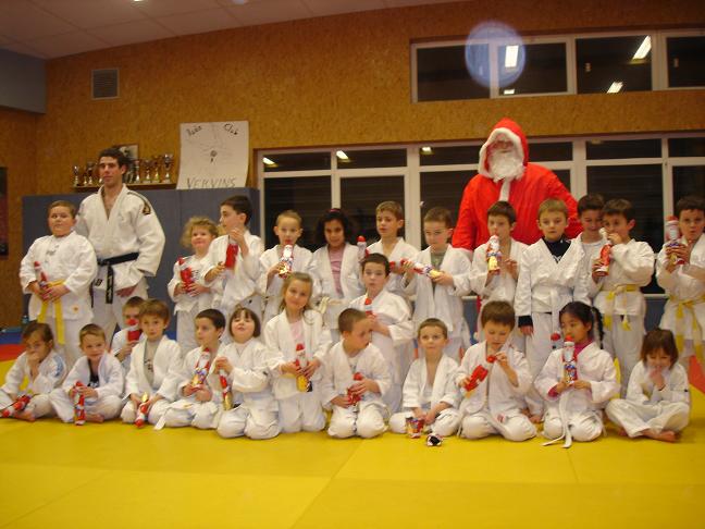 Le Père Noël et les petits judokas